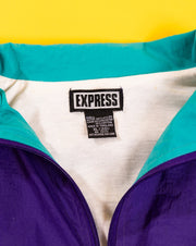 Vintage 90s Express Windbreaker Jacket