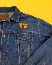 Vintage 90s Westerns Encore Network Denim Jacket