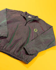 Vintage 90s Ireland Iridescent Quarter Zip Windbreaker Jacket