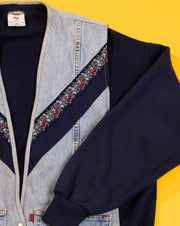 Vintage 90s Levis Denim/Cotton Jacket