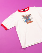 Vintage 2001 Spiderman Ringer T-shirt