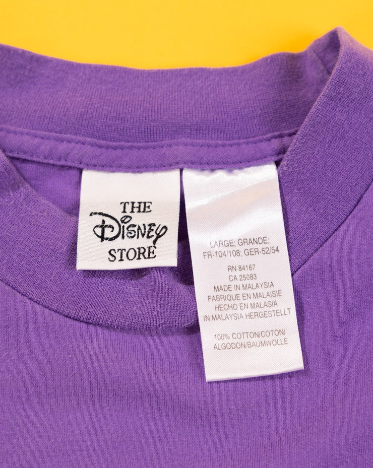 Vintage 90s The Disney Store Dopey Seven Dwarfs T-shirt