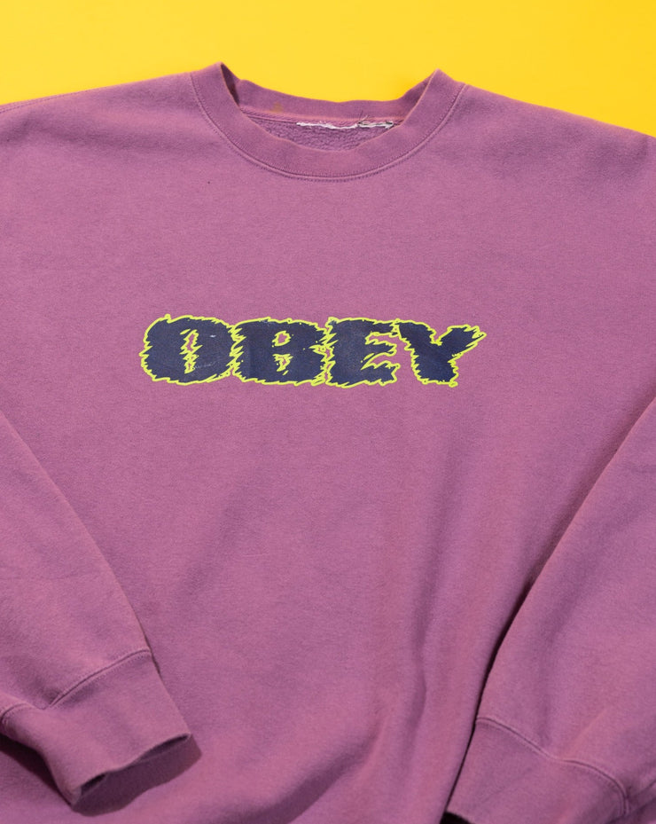 Vintage 90s Obey Crewneck Sweater