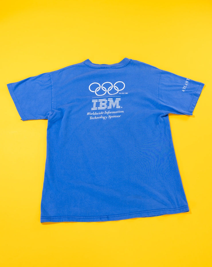 Vintage 1996 USA Olympics IBM Sponsor Torch T-shirt