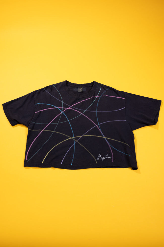 Vintage 80s Butera Oversized Crop Top