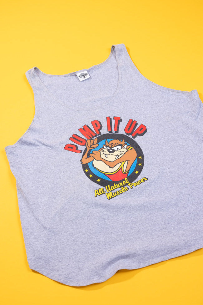Vintage 1991 Pump It Up Tasmanian Devil Tank Top