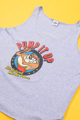 Vintage 1991 Pump It Up Tasmanian Devil Tank Top