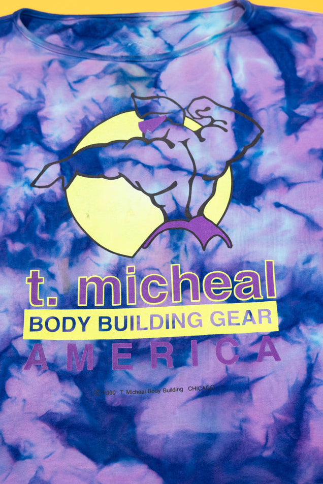 Vintage 1990 T. Micheal Body Building Muscle Tee