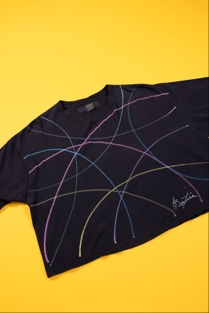 Vintage 80s Butera Oversized Crop Top