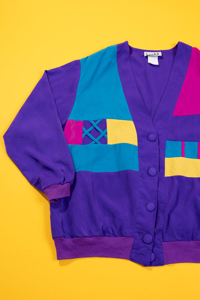 Vintage 80s Teddi Long Sleeve Cardigan