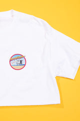 Upcycled Y2K Baywatch Crop Top