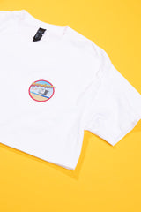 Upcycled Y2K Baywatch Crop Top