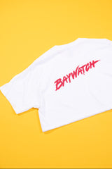 Upcycled Y2K Baywatch Crop Top
