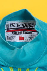 Vintage 80s International News Crewneck