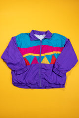Vintage 80s Retro Windbreaker