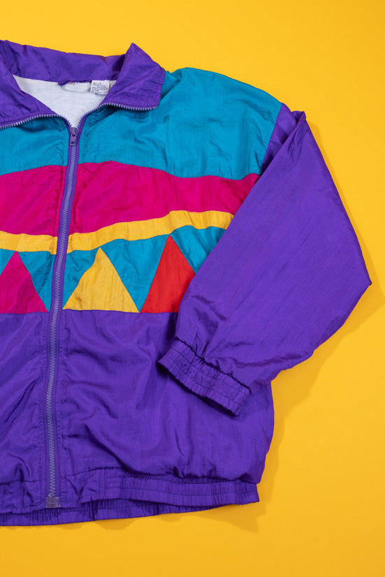 Vintage 80s Retro Windbreaker