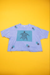 Vintage 90s Juli Turtle Crop Top