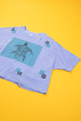 Vintage 90s Juli Turtle Crop Top
