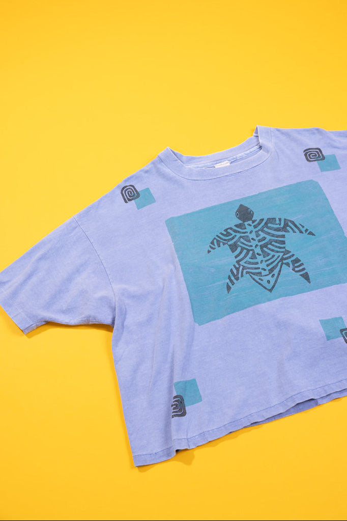 Vintage 90s Juli Turtle Crop Top