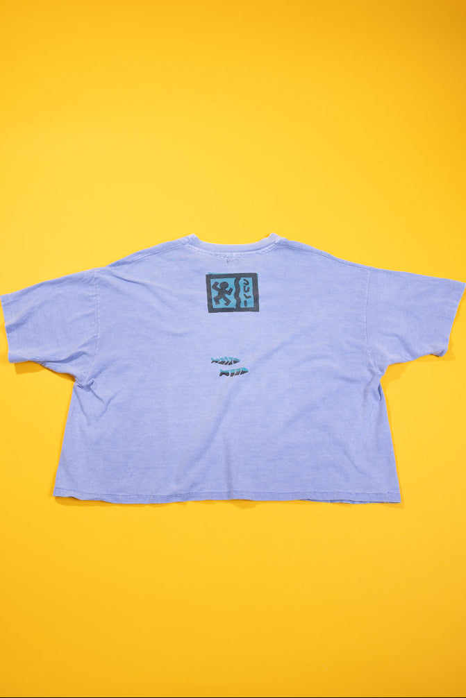 Vintage 90s Juli Turtle Crop Top
