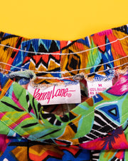 Vintage 90s Penny Lane Tropical Shorts