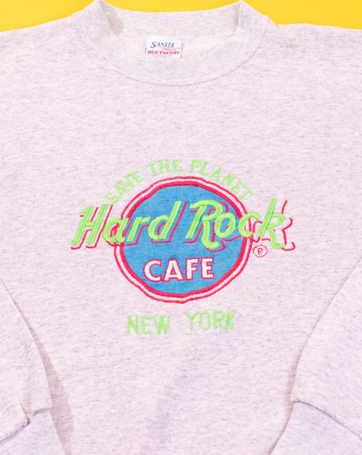 Vintage 90s Hard Rock Cafe New York Crewneck Sweater