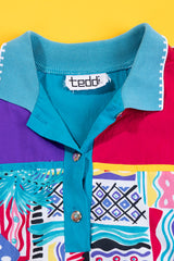 Vintage 80s Teddi Short Sleeve Pullover