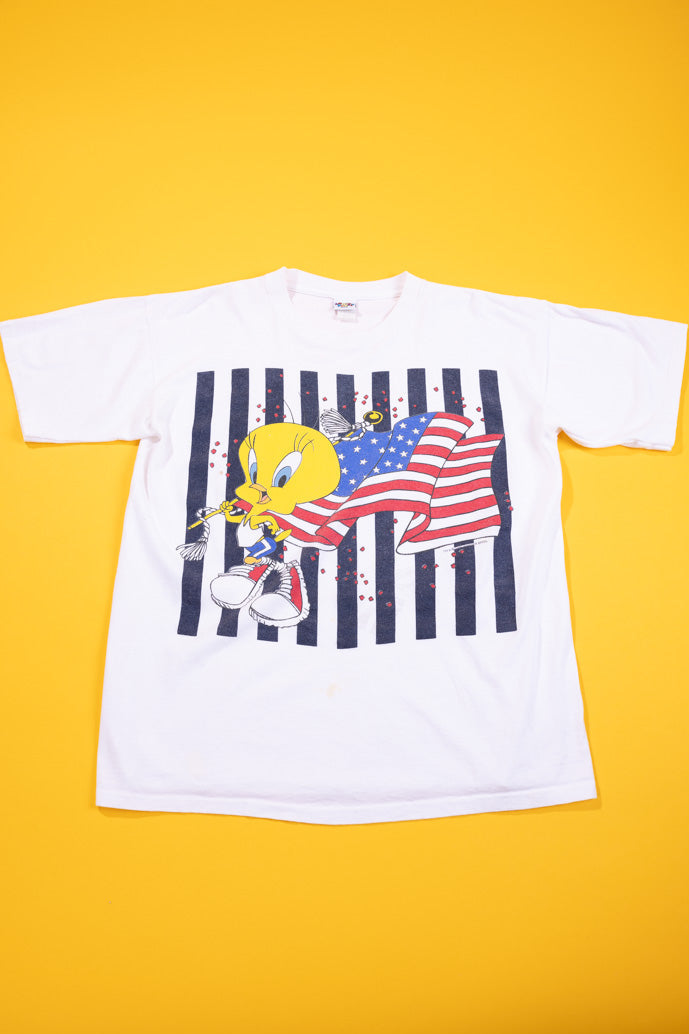 Vintage 1996 Looney Tunes Tweety Bird USA T-shirt