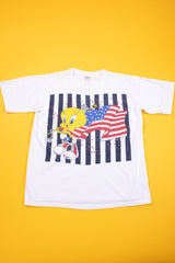 Vintage 1996 Looney Tunes Tweety Bird USA T-shirt