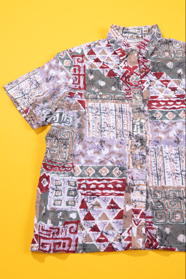 Vintage 90s Alfred Dunner Button Up
