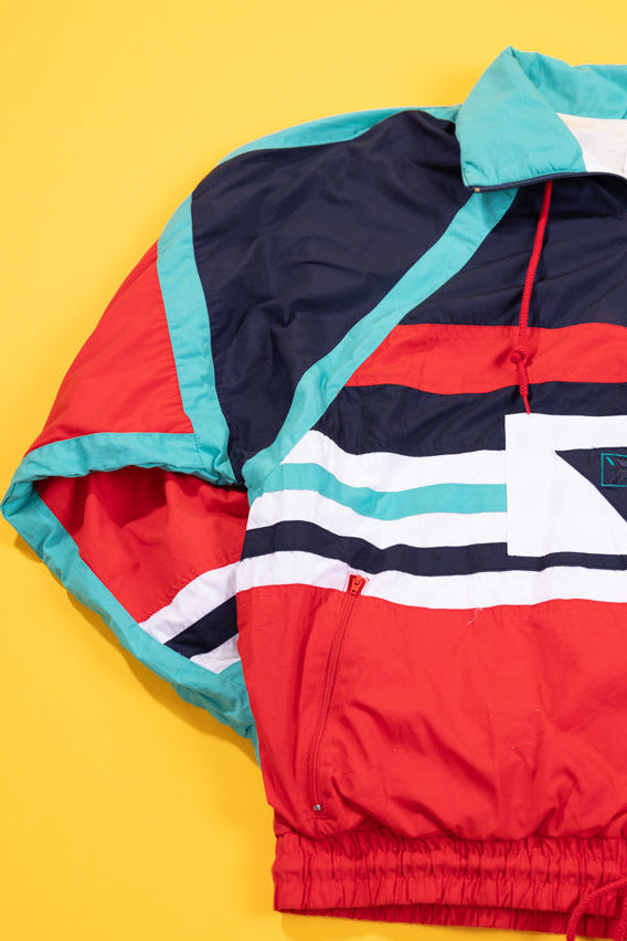 Vintage 80s Patrick Quarter Zip Windbreaker