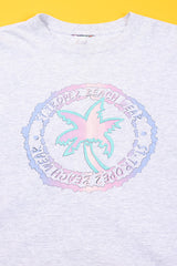 Vintage 80s St. Tropez Beach Wear Crop Tee