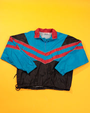 Vintage 90s Road Runner Sports Quarter Zip Windbreaker Jacket