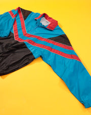 Vintage 90s Road Runner Sports Quarter Zip Windbreaker Jacket