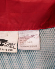 Vintage 90s Road Runner Sports Quarter Zip Windbreaker Jacket