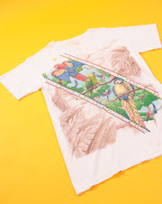 Vintage 90s Tropical Parrot T-shirt