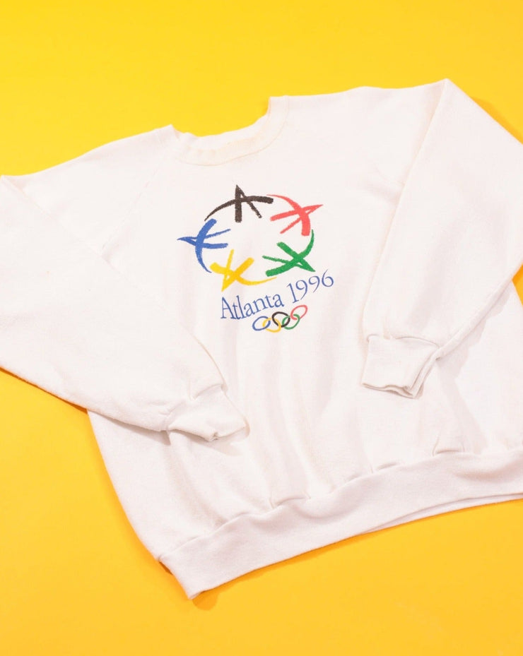 Vintage 1996 Olympics Atlanta Crewneck Sweater (White)