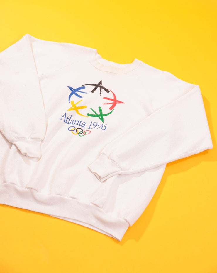 Vintage 1996 Olympics Atlanta Crewneck Sweater (White)