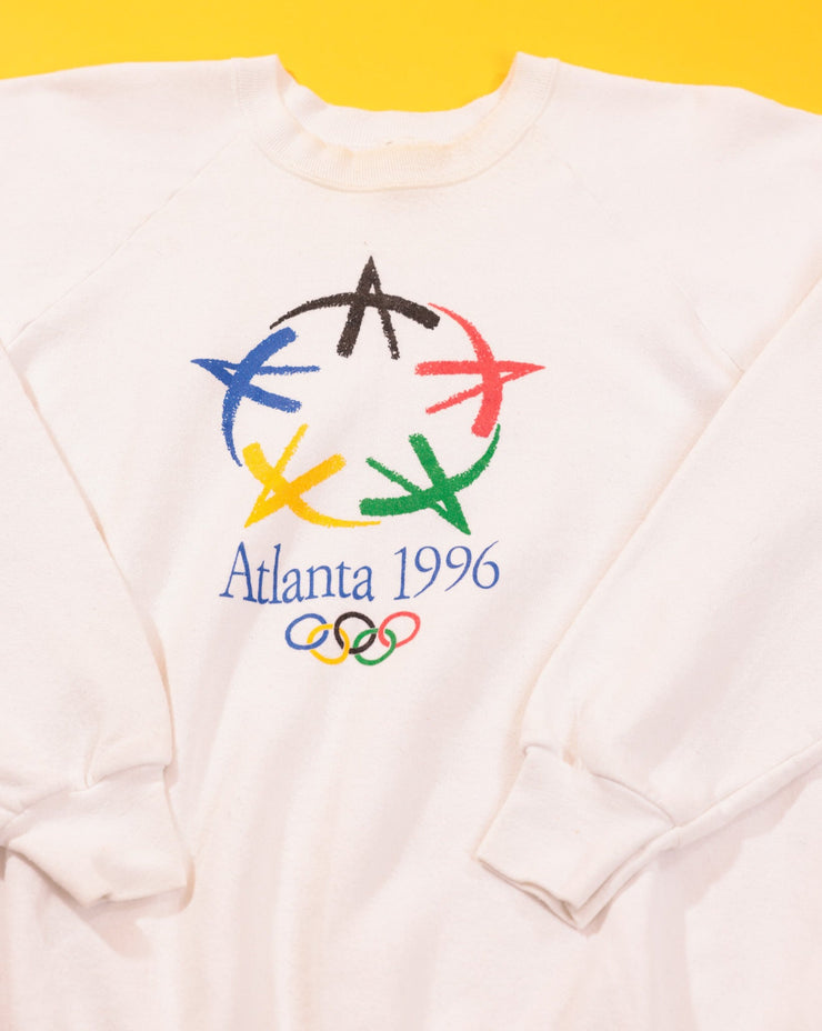 Vintage 1996 Olympics Atlanta Crewneck Sweater (White)