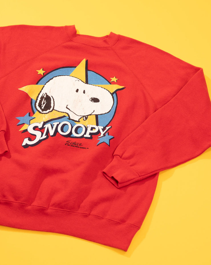 Vintage 80s Snoopy Charlie Brown Crewneck Sweater