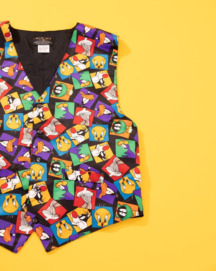 Vintage 1993 Looney Tunes Mania Vest