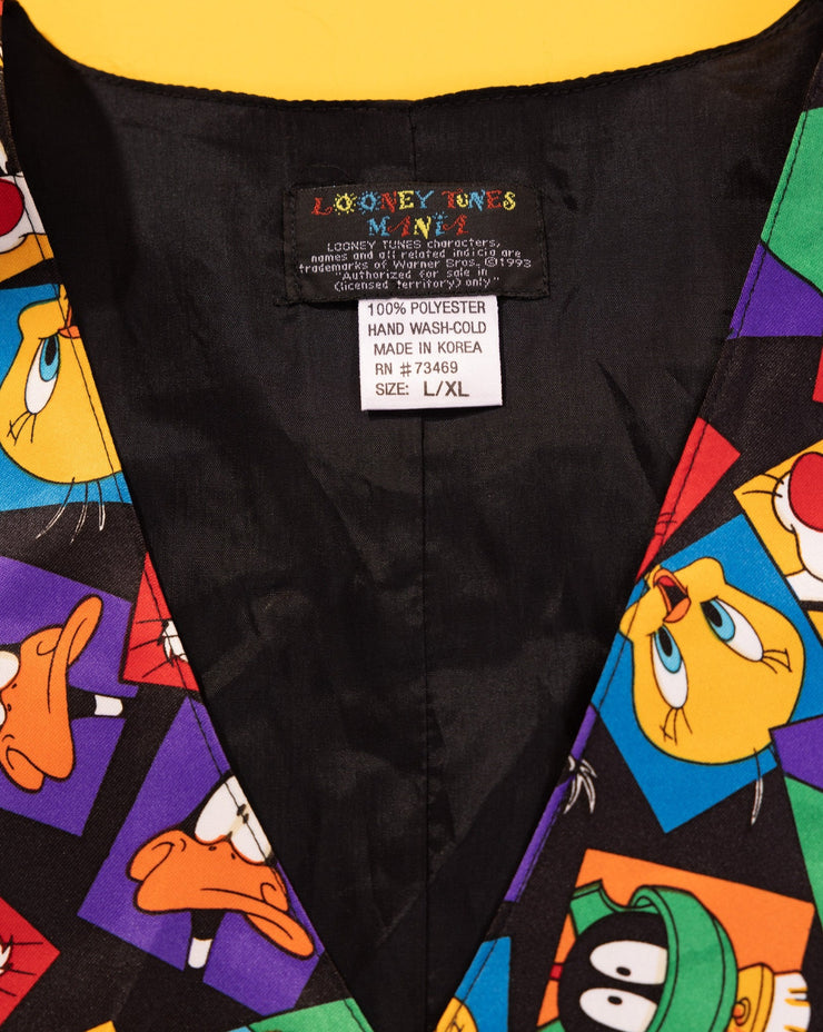 Vintage 1993 Looney Tunes Mania Vest