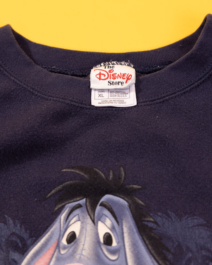Vintage 90s The Disney Store Eeyore Crewneck Sweater