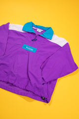 Vintage 90s Quarter Zip Columbia Sportswear Windbreaker
