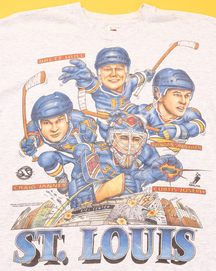 Vintage 90s St. Louis Blues NHL T-shirt