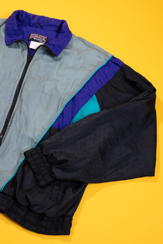 Vintage 90s Athletic Works Windbreaker