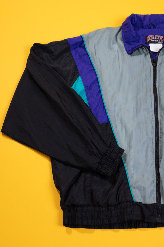 Vintage 90s Athletic Works Windbreaker