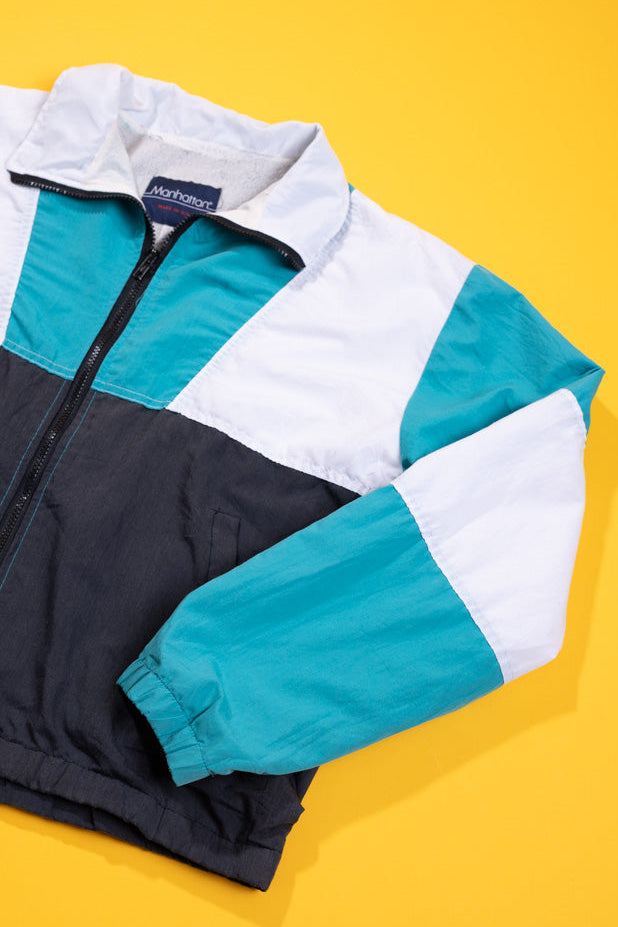Vintage 90s Manhattan Windbreaker