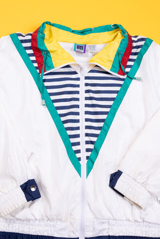 Vintage 80s High Intensity Windbreaker