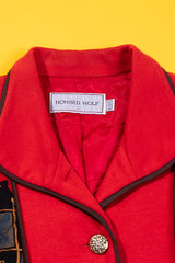 Vintage 80s Howard Wolf Quilted Jacket